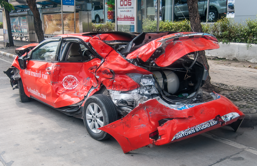 Unfall in Bangkok